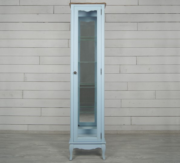 Шкаф одностворчатый Leontina для посуды (ST9319RB) Голубой в Южно-Сахалинске - изображение 4