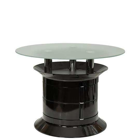 Стеклянный столик Benito black в Южно-Сахалинске - изображение 1