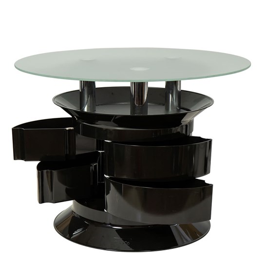 Стеклянный столик Benito black в Южно-Сахалинске - изображение 2