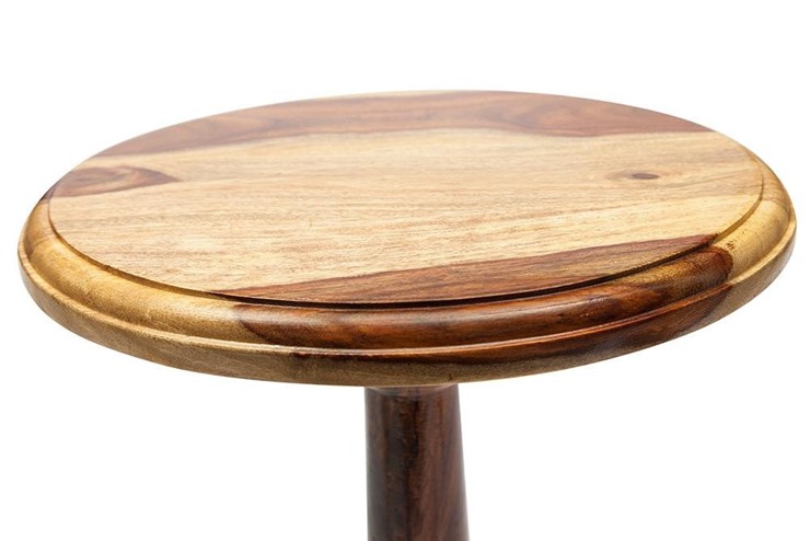 Кофейный столик Бомбей - 0237 палисандр, 35*35*60, натуральный (natural) арт.10046 в Южно-Сахалинске - изображение 1