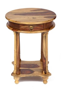 Кофейный стол Бомбей - 1149  палисандр, 45*45*60, натуральный (natural) арт.10049 в Южно-Сахалинске - предосмотр 2