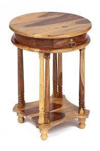 Кофейный стол Бомбей - 1149  палисандр, 45*45*60, натуральный (natural) арт.10049 в Южно-Сахалинске - предосмотр