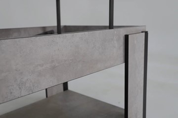 Стол трансформер Дэнс, цемент светлый в Южно-Сахалинске - предосмотр 8