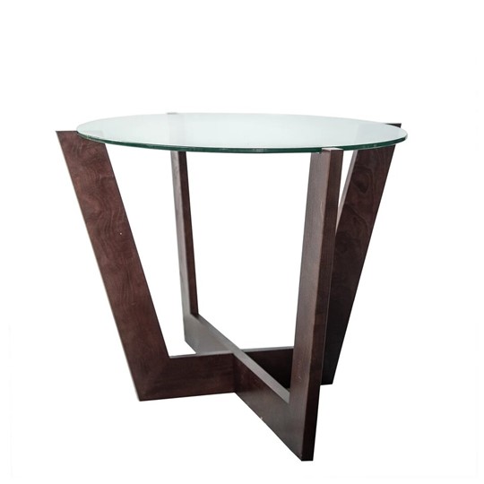 Овальный столик Оникс-6, Венге/Прозрачное стекло в Южно-Сахалинске - изображение 5