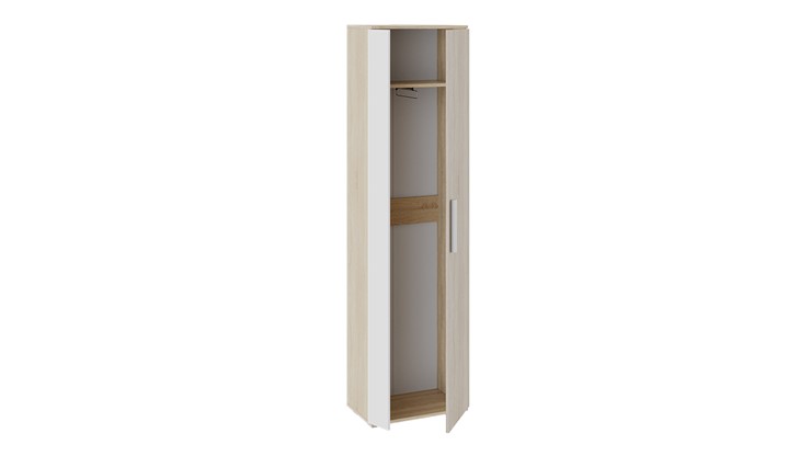 Шкаф двухдверный Нуар тип 1 (Дуб Сонома/Белый ясень) в Южно-Сахалинске - изображение 1