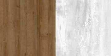 Обувница с зеркалом Пайн, ПП9, Дуб Крафт/Бетон Пайн в Южно-Сахалинске - предосмотр 2
