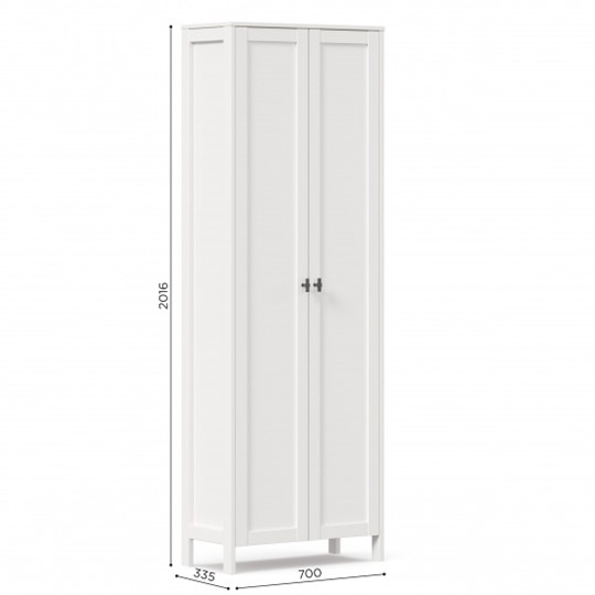 Шкаф для прихожей Бланко ЛД 137.020.000 (Белый) в Южно-Сахалинске - изображение 2