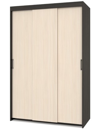 Шкаф трехдверный Томас Т31, Дуб млечный/Венге в Южно-Сахалинске - изображение