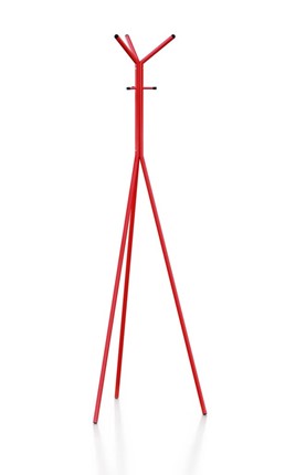 Вешалка для одежды Крауз-11, цвет красный в Южно-Сахалинске - изображение