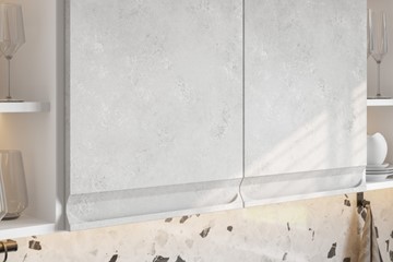 Угловой гарнитур Вельвет, бетон графит/бетон снежный в Южно-Сахалинске - предосмотр 4