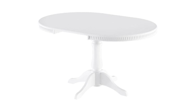Обеденный раздвижной стол Орландо Т1, цвет Белый матовый (Б-111.02.1) в Южно-Сахалинске - изображение 1