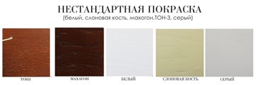 Кухонный раскладной стол 2,0(3,0)х1,1 на четырех ножках, (стандартная покраска) в Южно-Сахалинске - предосмотр 3