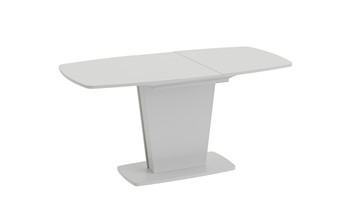 Кухонный раскладной стол Честер тип 2, цвет Белый/Стекло белый глянец в Южно-Сахалинске - предосмотр 1