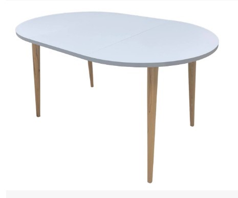 Кухонный стол круглый Серый камень 90*90 см ЛДСП в Южно-Сахалинске - изображение 7