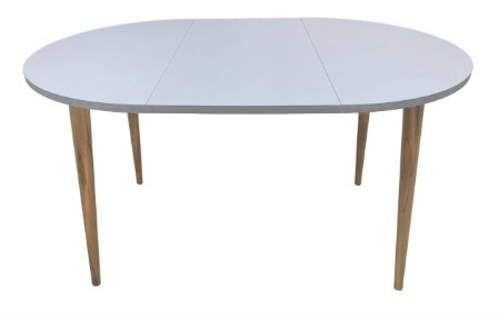 Кухонный стол круглый Серый камень 90*90 см ЛДСП в Южно-Сахалинске - изображение 9