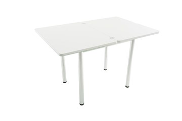 Обеденный раздвижной стол Бари дерево №8 (Exclusive h135/белый) в Южно-Сахалинске - предосмотр 3