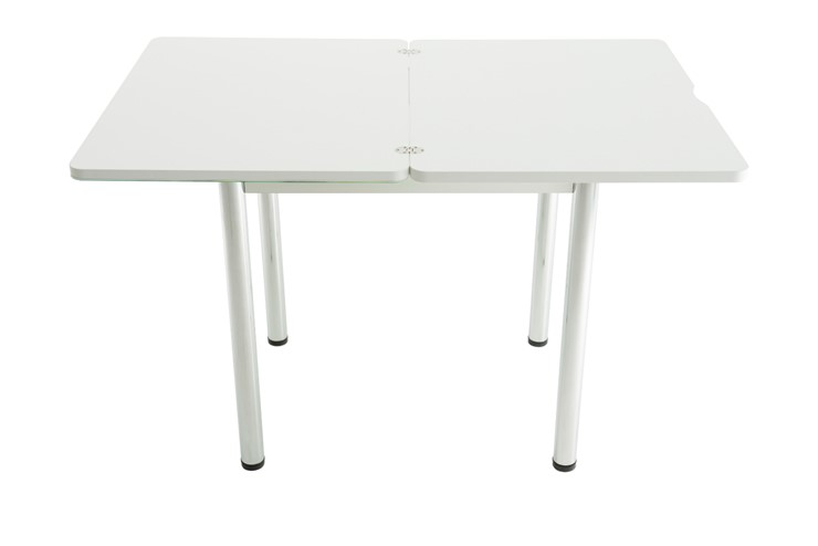 Обеденный раздвижной стол Бари дерево №8 (Exclusive h135/белый) в Южно-Сахалинске - изображение 4