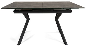 Раздвижной стол Бордо 1CX 140х85 (Oxide Nero/Графит) в Южно-Сахалинске - предосмотр 1