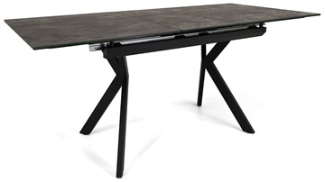 Раздвижной стол Бордо 1CX 140х85 (Oxide Nero/Графит) в Южно-Сахалинске - предосмотр 2