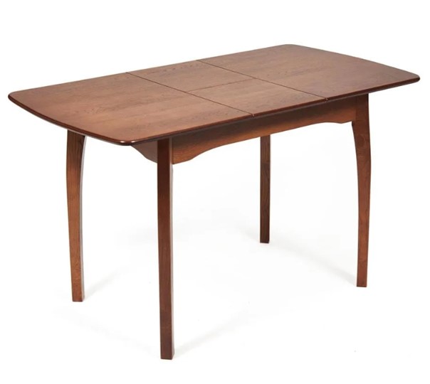 Кухонный стол раздвижной Caterina, бук/мдф, 100+30x70x75, коричневый арт.14122 в Южно-Сахалинске - изображение 2