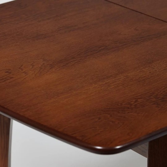 Кухонный стол раздвижной Caterina, бук/мдф, 100+30x70x75, коричневый арт.14122 в Южно-Сахалинске - изображение 3