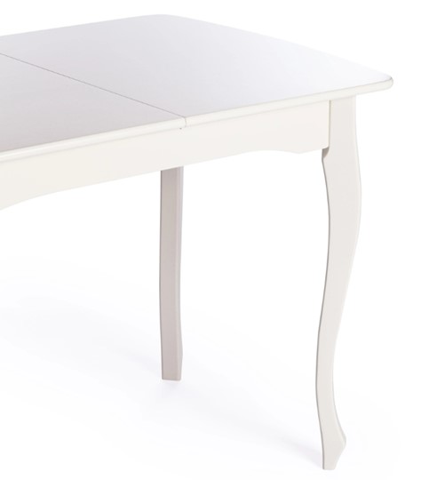 Кухонный стол раскладной Caterina Provence, бук/мдф, 100+30x70x75, Ivory white арт.19129 в Южно-Сахалинске - изображение 7