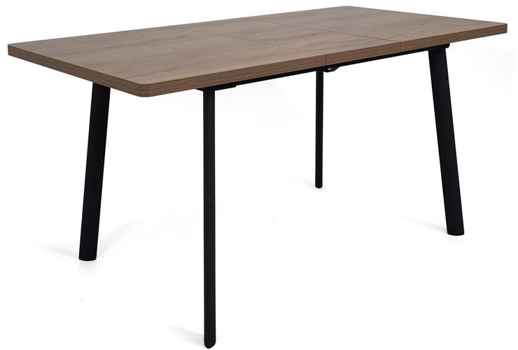 Кухонный стол раздвижной Дали-2L(ноги черные, дуб табако) в Южно-Сахалинске - изображение 3