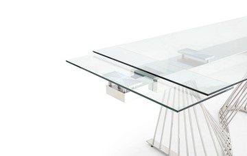 Кухонный раздвижной стол DT9118GS стекло в Южно-Сахалинске - предосмотр 4