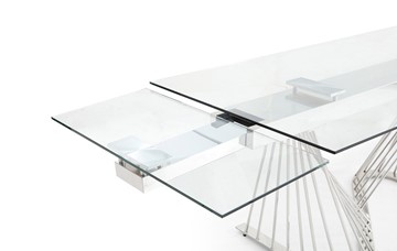 Кухонный раздвижной стол DT9118GS стекло в Южно-Сахалинске - предосмотр 5