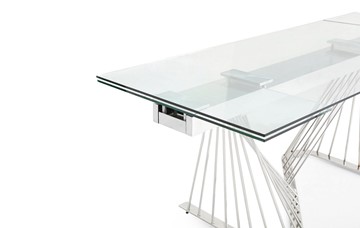 Кухонный раздвижной стол DT9118GS стекло в Южно-Сахалинске - предосмотр 7