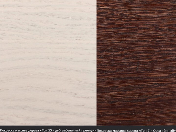 Кухонный стол раздвижной Фабрицио-1 исп. Эллипс, Тон 9 Покраска + патина с прорисовкой (на столешнице) в Южно-Сахалинске - изображение 13