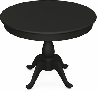 Обеденный раздвижной стол Фабрицио-1 исп. Круг 1000, Тон 11 Покраска + патина с прорисовкой (на столешнице) в Южно-Сахалинске