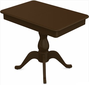 Кухонный стол раскладной Фабрицио-1 исп. Мини 1100, Тон 4 Покраска + патина с прорисовкой (на столешнице) в Южно-Сахалинске - предосмотр
