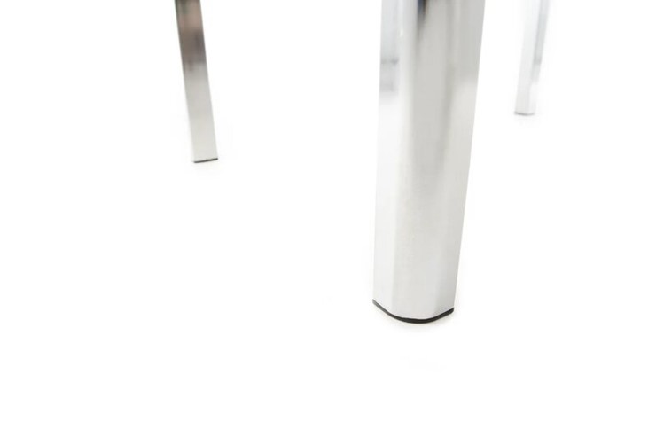 Раздвижной стол Гамбург исп. 2, Пластик (Дерево темное, опоры хром) в Южно-Сахалинске - изображение 4
