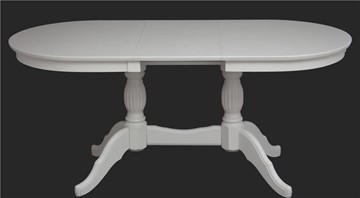 Кухонный стол раскладной Лилия-1300 (слоновая кость) 78,5x82x130+35 в Южно-Сахалинске - предосмотр 2