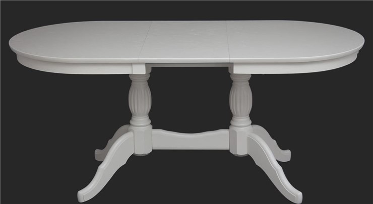Кухонный стол раскладной Лилия-1300 (слоновая кость) 78,5x82x130+35 в Южно-Сахалинске - изображение 2