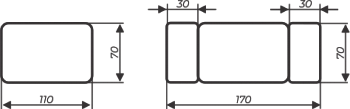 Кухонный стол раздвижной Милан-1 EVO, ноги металлические белые, стекло белое/серый в Южно-Сахалинске - предосмотр 2