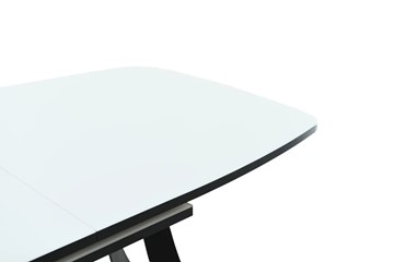 Кухонный стол раскладной Милан Стекло Opti (Белое) в Южно-Сахалинске - предосмотр 11