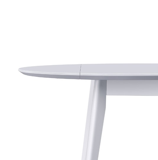 Кухонный стол раскладной Орион Drop Leaf 100, Белый в Южно-Сахалинске - изображение 2