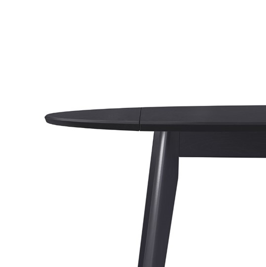 Обеденный раздвижной стол Орион Drop Leaf 100, Черный в Южно-Сахалинске - изображение 2