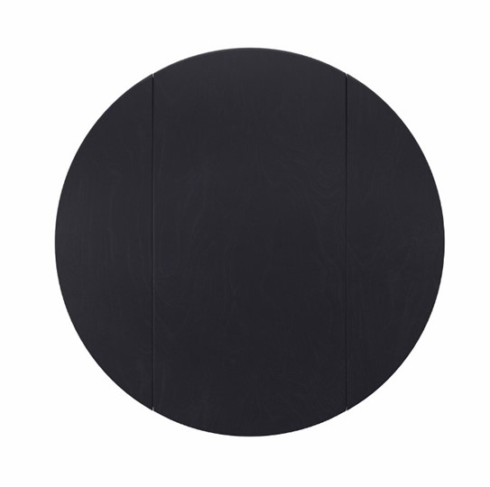 Обеденный раздвижной стол Орион Drop Leaf 100, Черный в Южно-Сахалинске - изображение 3