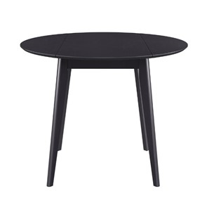 Обеденный раздвижной стол Орион Drop Leaf 100, Черный в Южно-Сахалинске - предосмотр