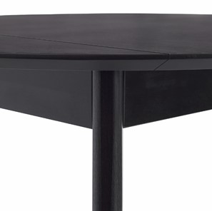 Обеденный раздвижной стол Орион Drop Leaf 100, Черный в Южно-Сахалинске - предосмотр 5