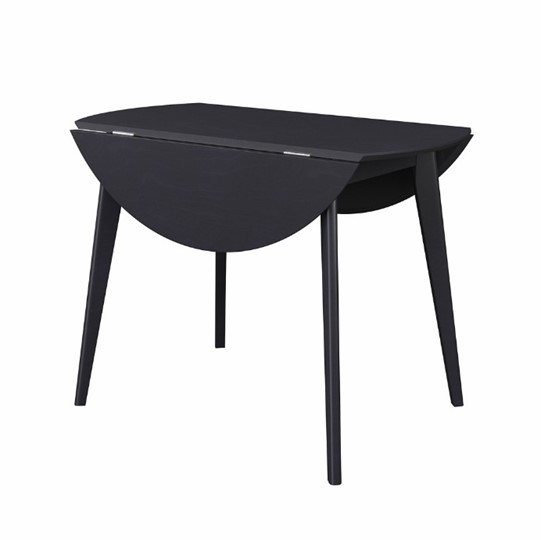 Обеденный раздвижной стол Орион Drop Leaf 100, Черный в Южно-Сахалинске - изображение 7
