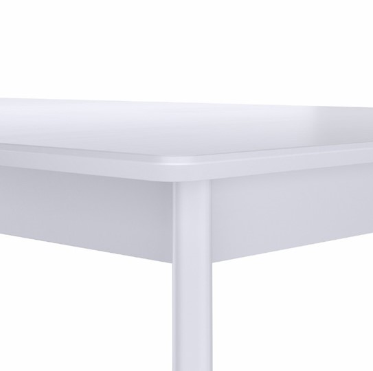 Обеденный раздвижной стол Пегас Classic Plus 120, Белый в Южно-Сахалинске - изображение 3