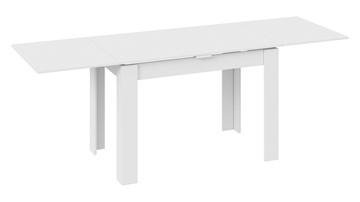 Кухонный стол раскладной Промо тип 4 (Белый/Белый) в Южно-Сахалинске - предосмотр 1