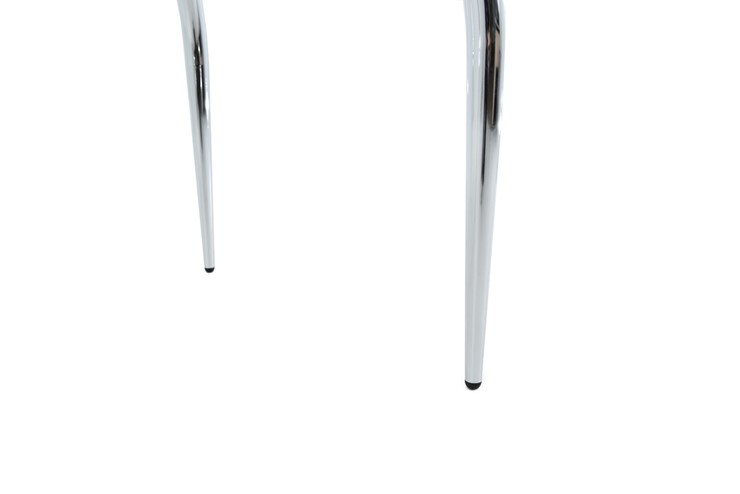 Обеденный раздвижной стол Ривьера - Круг, ноги хром №5, ФП (Цветы №11) в Южно-Сахалинске - изображение 5
