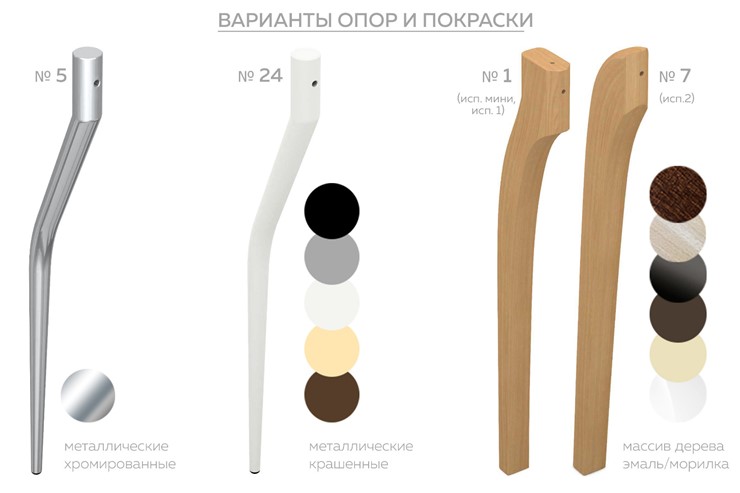 Стол раздвижной Ривьера исп.1 хром №5 (стекло белое/черный) в Южно-Сахалинске - изображение 1