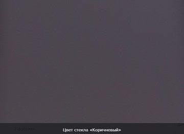 Кухонный раскладной стол Ривьера исп.2 хром №5, Рисунок квадро (стекло молочное/коричневый/венге) в Южно-Сахалинске - предосмотр 11