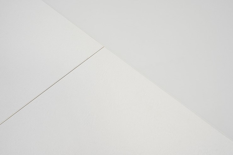 Стол раздвижной Сальвадор-1G (ноги белые, стекло cristal/белый цемент) в Южно-Сахалинске - изображение 6